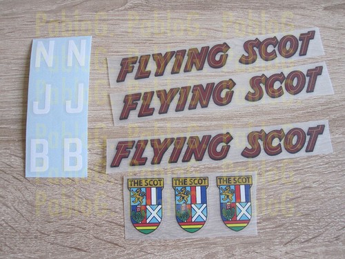 Flying scot kit decal set - flying,