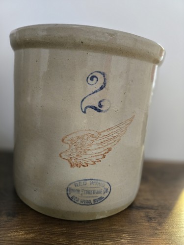 Antique gallon red - red, wing