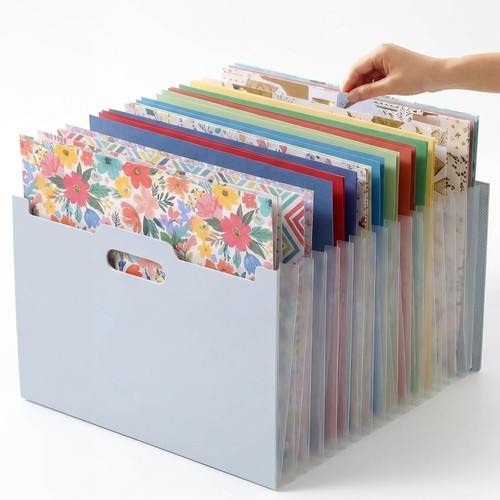 12x12 scrapbook paper storage - paper,
