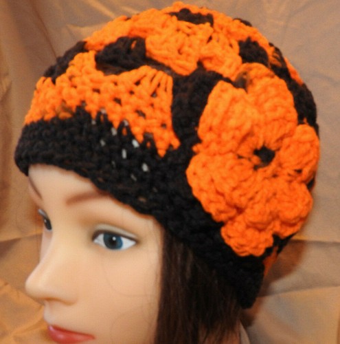 Beanie style hand - , crochet