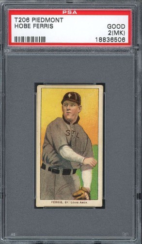 1909 t206 piedmont 150 hobe - t206,