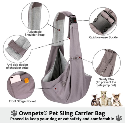 Large dog sling carrier - large, bag