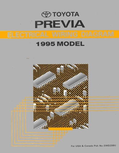 1995 toyota previa wiring - toyota,