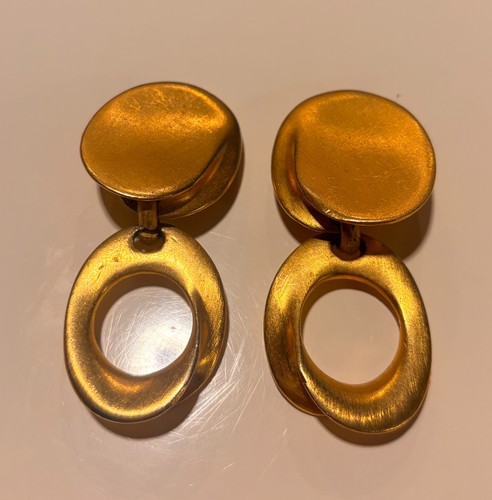 Vintage clip earrings - (1990's),