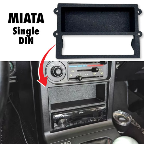 Mazda miata single din head - din,