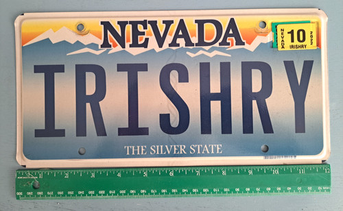 License plate nevada - license, plate,