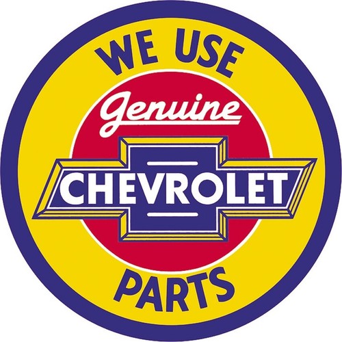 Tin signs chevy genuine - chevy, parts