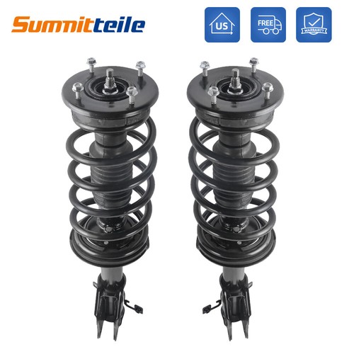 Front complete shock struts - front, w/