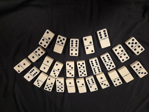 Dominoes pieces double six - dominoes, 26