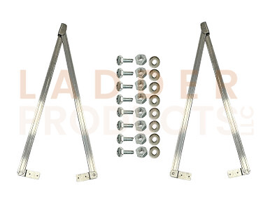 Werner twin ladder - 27-40, 16'