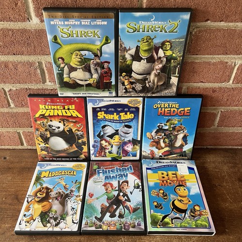 Lot dreamworks dvds - lot, 8