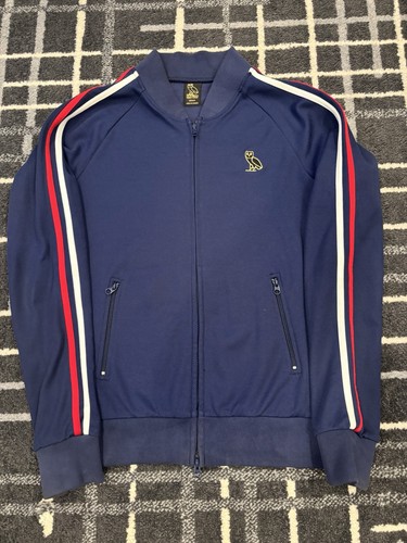 Ovo drake track jacket navy - drake, &