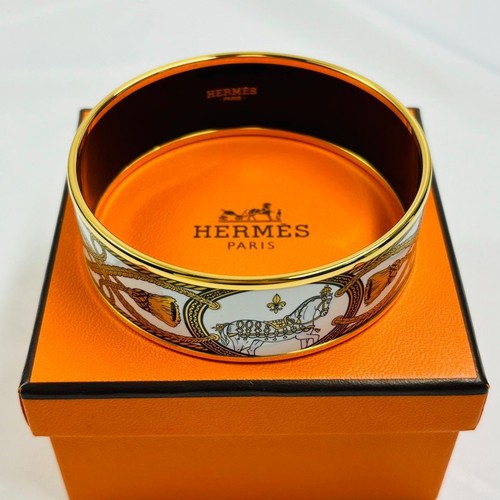 Hermes email enamel - enamel, horse