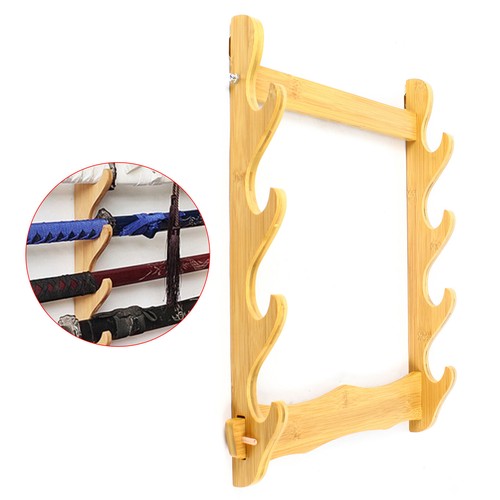 Wall mount wooden gun rack - wooden,