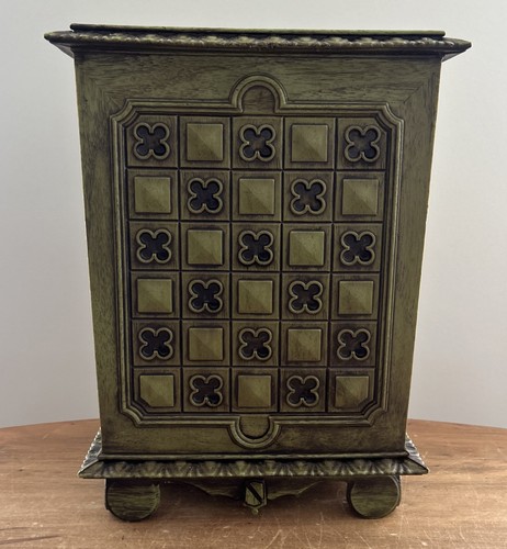 Faux carved wood plastic waste - wood,