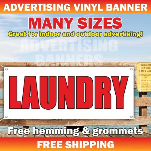 Laundry advertising banner - advertising,