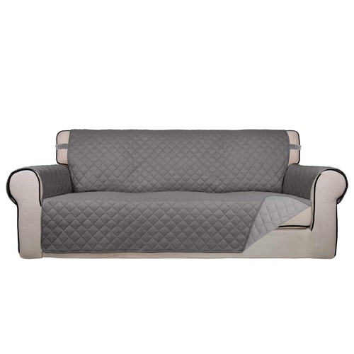 Reversible quilted sofa - reversible, cover