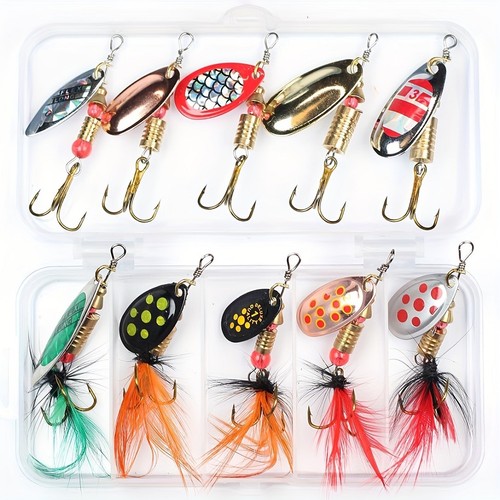 10pcs spinner spoon metal sink - spinner,