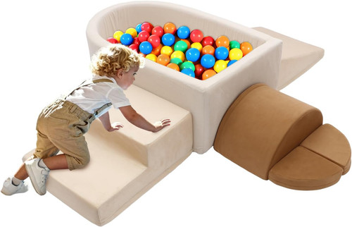 Foam climbing blocks with - blocks, ball