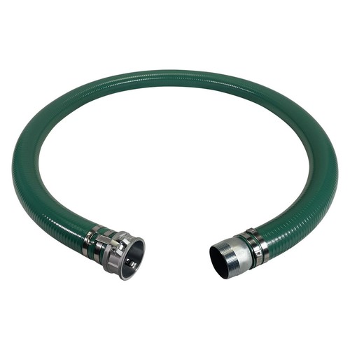 Green pvc suction hose - 3",