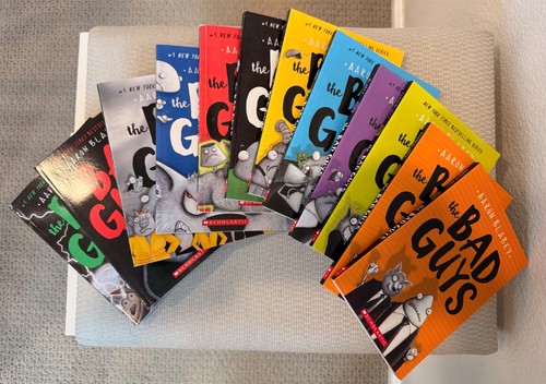 The bad guys book set - set, by