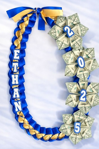 Graduation money lei