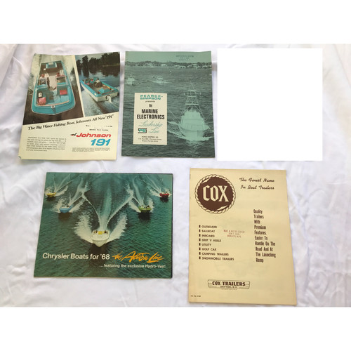 Vtg 1968 speedboat - 1968, catalogs
