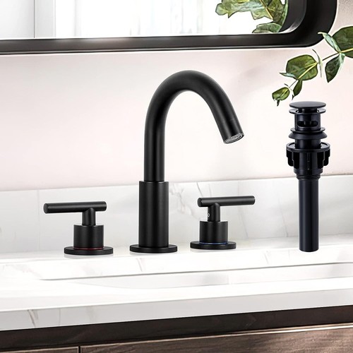 Widespread bathroom faucet - 8",