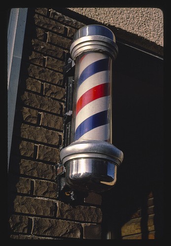 Barber pole manufactured - , by