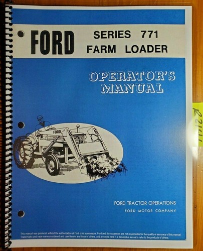 Ford 771 farm loader - ford,