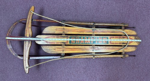 Vintage champion steering sled - champion,