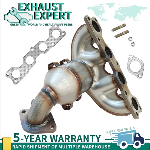 Front catalytic converter - front,