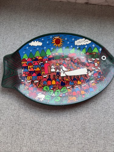 Vintage mexican handpainted - mexican,