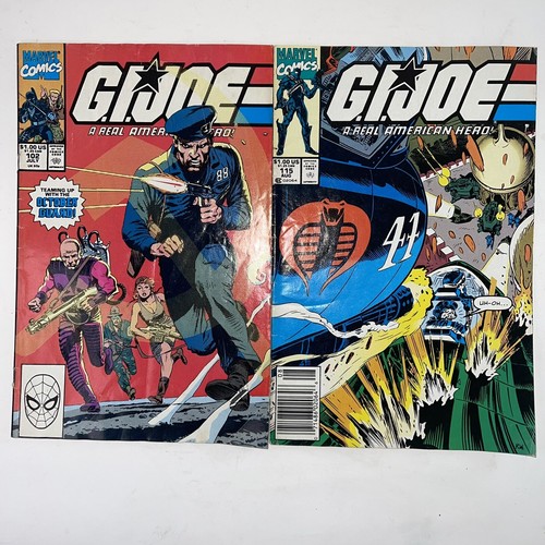 Joe comic books lot 2 - gi,