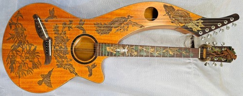 Harp guitar handmade - harp, by