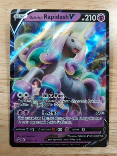 Galarian rapidash swsh111 nm - galarian,