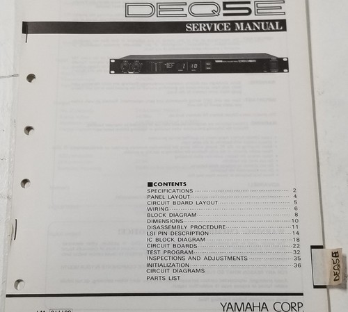 Vintage yamaha deq5e digital - vintage,