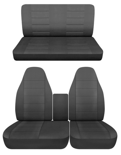 Front and rear seat covers - and,