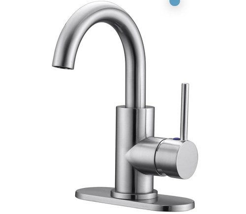 Rkf bar sink faucet - sink, brushed