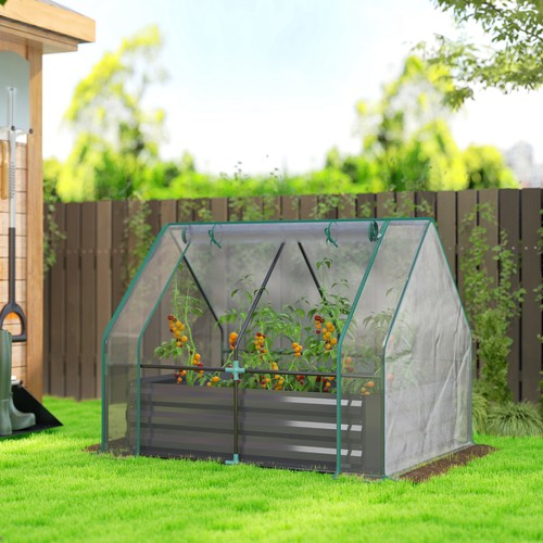 Steel raised garden bed - raised,