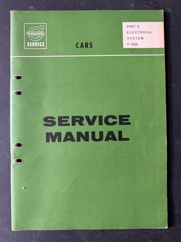 Volvo p1800 p1800s electrical - p1800,