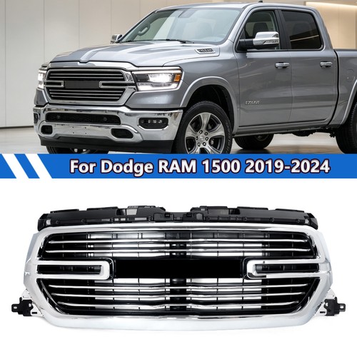 Chrome front upper grille - chrome,
