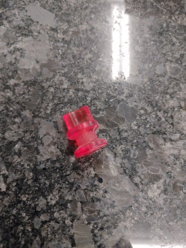 Angel breech knob - knob, red