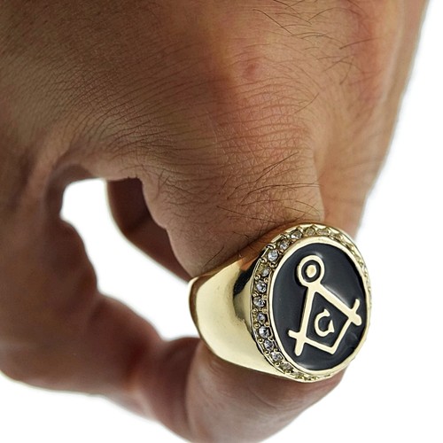 Masonic oval ring master mason - oval,