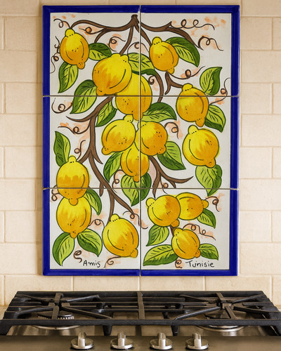 Ceramic tile mural - 12", x