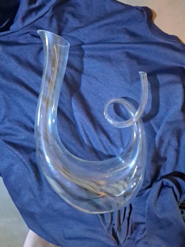Vintage wine decanter - wine, clear