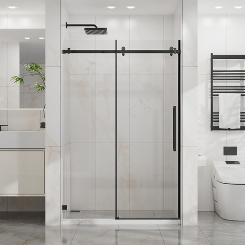 H sliding shower - 48", x