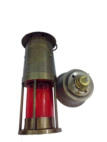Brass glass flame - &, safety