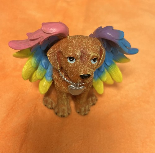 Golden retriever statue - golden,