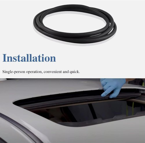Sunroof glass seal gasket for - glass,